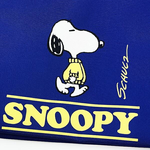 スヌーピー スクエアランチバッグ(L) ネイビー SNOOPY 商品画像2：キャラグッズPERFECT WORLD TOKYO