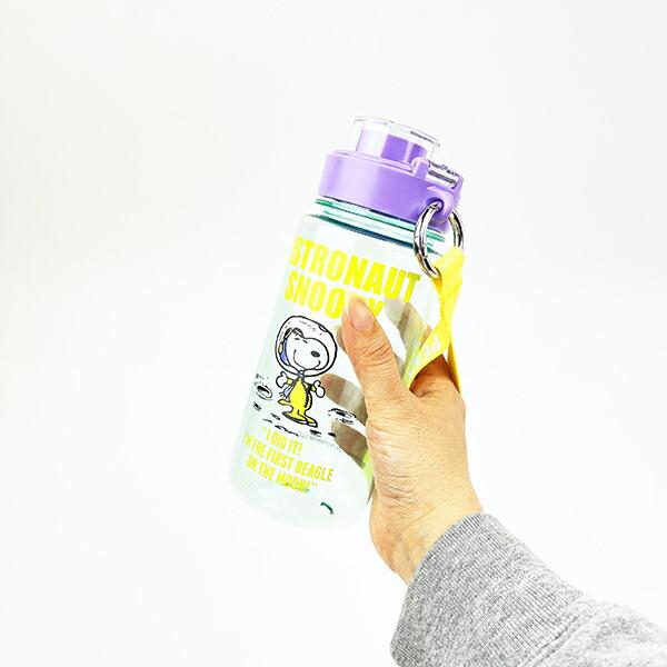 スヌーピー ストラップ付きドリンクホルダー(M) ブルー ランチ 水筒 SNOOPY 商品画像6：キャラグッズPERFECT WORLD TOKYO