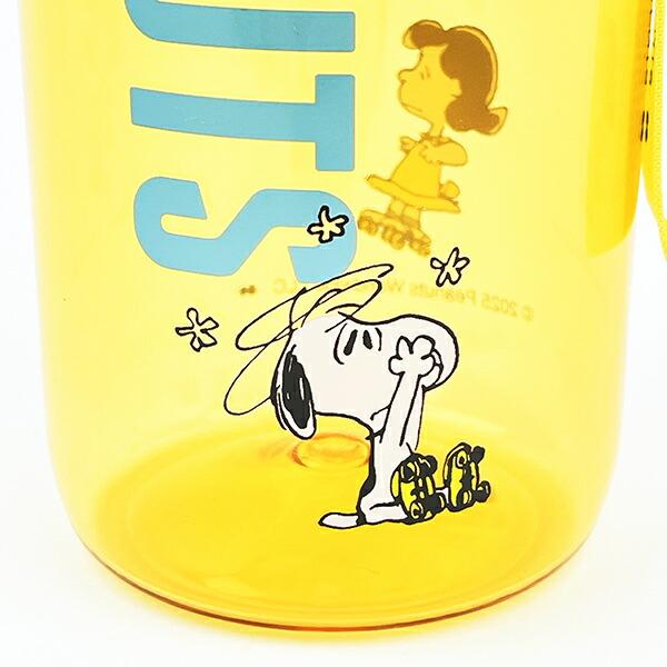 スヌーピー ストラップ付きドリンクホルダー(L) オレンジ ランチ 水筒 SNOOPY 商品画像2：キャラグッズPERFECT WORLD TOKYO