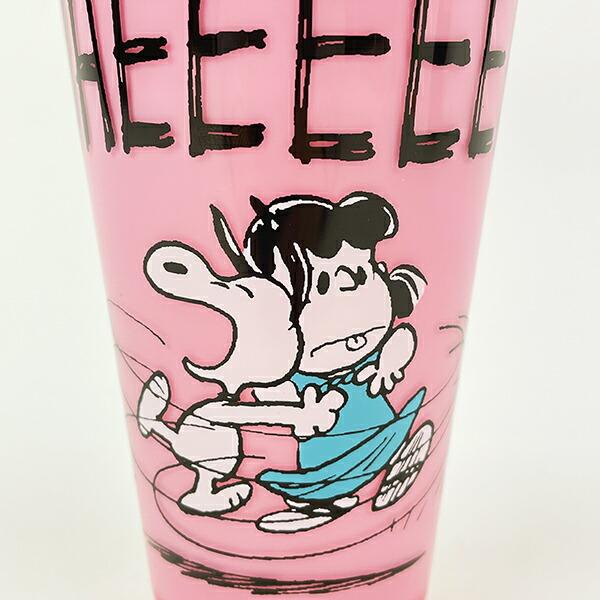 スヌーピー アクリルタンブラー (ピンク) コップ SNOOPY 商品画像2：キャラグッズPERFECT WORLD TOKYO