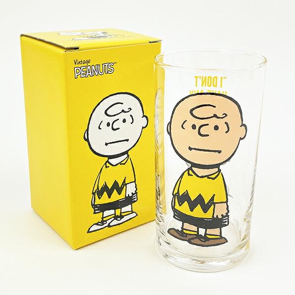 スヌーピー チャーリーブラウン グラス(イエロー) コップ 日本製 SNOOPY 商品画像5：キャラグッズPERFECT WORLD TOKYO