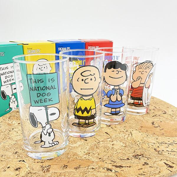 スヌーピー チャーリーブラウン グラス(イエロー) コップ 日本製 SNOOPY 商品画像6：キャラグッズPERFECT WORLD TOKYO