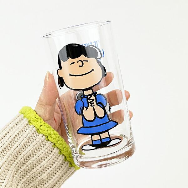 スヌーピー ルーシー グラス(ブルー) コップ 日本製 SNOOPY 商品画像4：キャラグッズPERFECT WORLD TOKYO