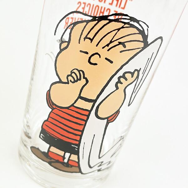 スヌーピー ライナス グラス(レッド) コップ 日本製 SNOOPY 商品画像2：キャラグッズPERFECT WORLD TOKYO