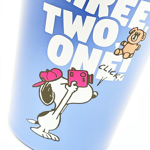 スヌーピー ステンレスタンブラー (ブルー) コップ SNOOPY 商品画像2：キャラグッズPERFECT WORLD TOKYO