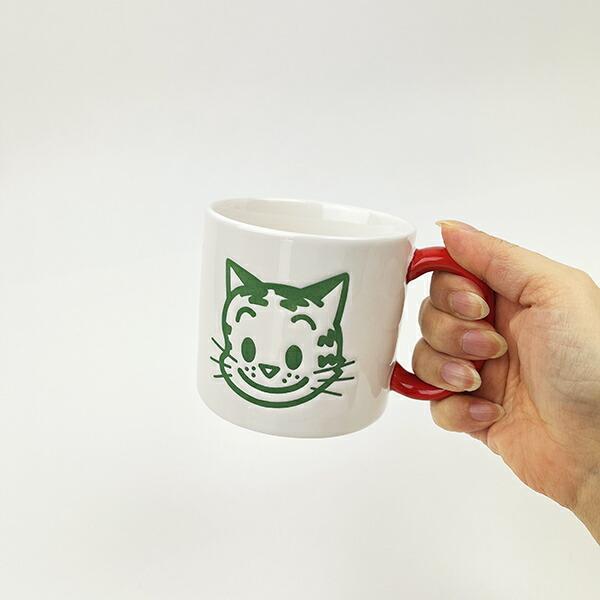 オサムグッズ キャット カラーマグカップ(アイボリー) コップ 商品画像4：キャラグッズPERFECT WORLD TOKYO