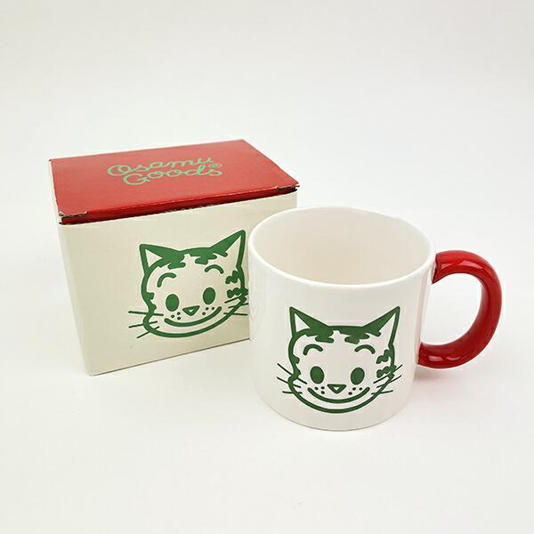 オサムグッズ キャット カラーマグカップ(アイボリー) コップ 商品画像5：キャラグッズPERFECT WORLD TOKYO