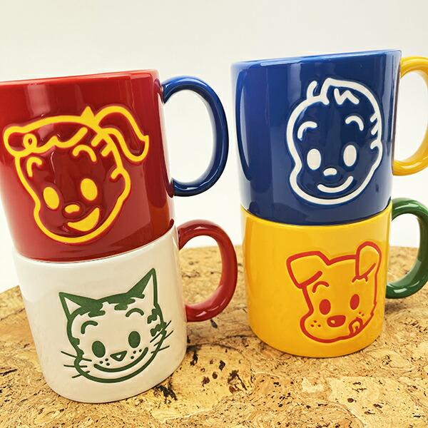 オサムグッズ キャット カラーマグカップ(アイボリー) コップ 商品画像7：キャラグッズPERFECT WORLD TOKYO