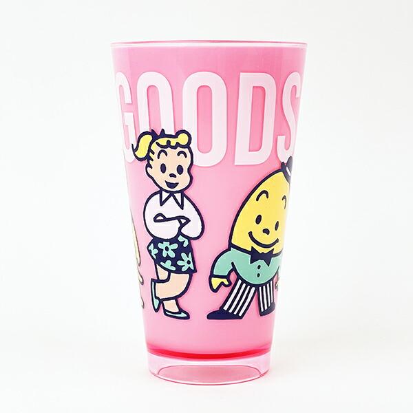 オサムグッズ アクリルタンブラー(L) (ピンク) コップ ランチ 商品画像2：キャラグッズPERFECT WORLD TOKYO