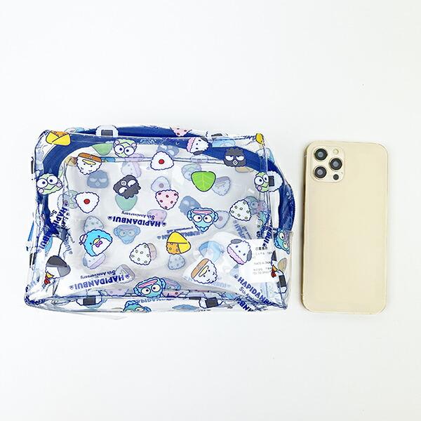 サンリオ はぴだんぶい 5th おむすび クリアポーチ Sanrio 商品画像4：キャラグッズPERFECT WORLD TOKYO