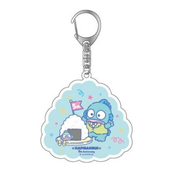 サンリオ はぴだんぶい 5th おむすびトレーディングアクキー キーホルダー 全6種コンプリートセット 日本製 Sanrio 商品画像5：キャラグッズPERFECT WORLD TOKYO