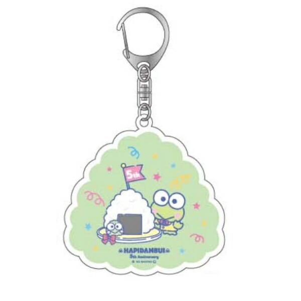 サンリオ はぴだんぶい 5th おむすびトレーディングアクキー キーホルダー 全6種コンプリートセット 日本製 Sanrio 商品画像7：キャラグッズPERFECT WORLD TOKYO