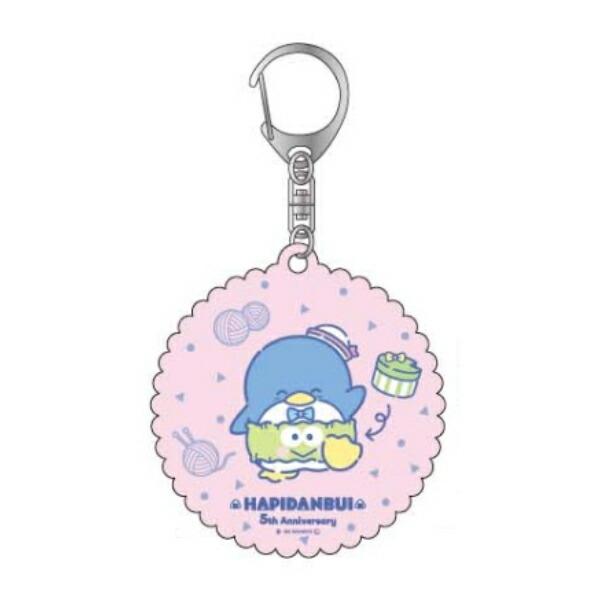 サンリオ はぴだんぶい 5th はらまきトレーディングアクキー キーホルダー 全6種コンプリートセット 日本製 Sanrio 商品画像3：キャラグッズPERFECT WORLD TOKYO