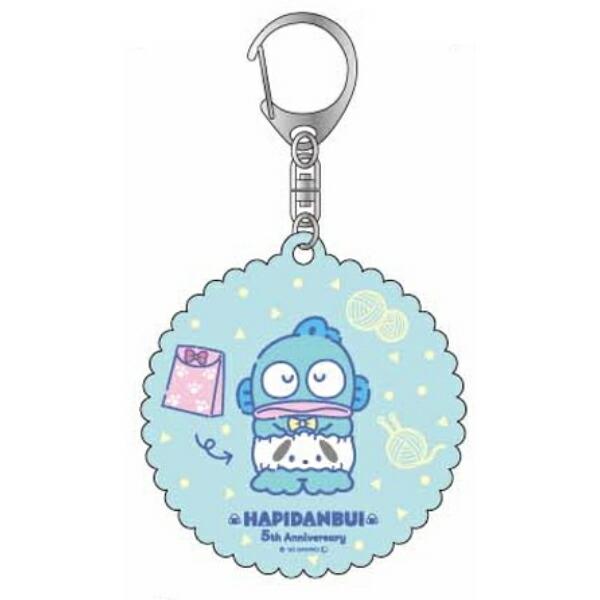 サンリオ はぴだんぶい 5th はらまきトレーディングアクキー キーホルダー 全6種コンプリートセット 日本製 Sanrio 商品画像5：キャラグッズPERFECT WORLD TOKYO
