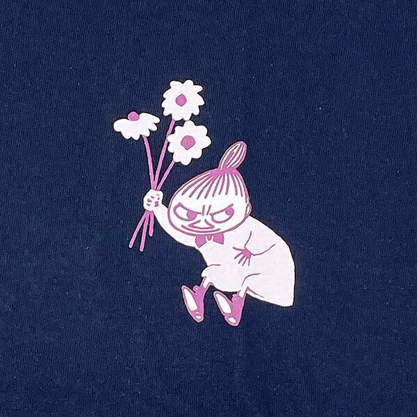 ムーミン リトルミイ Tシャツ(M) (ネイビー) アパレル MOOMIN 商品画像2：キャラグッズPERFECT WORLD TOKYO