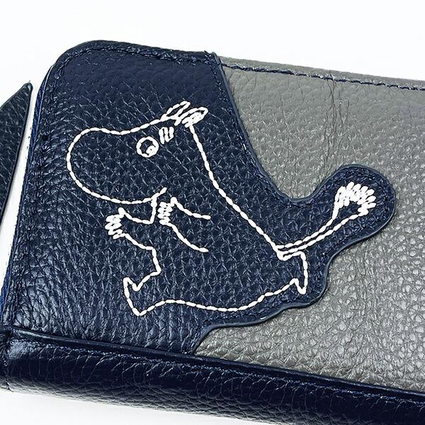 ムーミン 本革カードポーチ カードケース 小銭入れ MOOMIN 商品画像2：キャラグッズPERFECT WORLD TOKYO