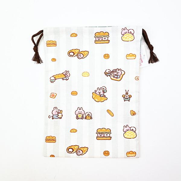 カナヘイの小動物 巾着 パン巡り ポーチ 小物入れ 商品画像3：キャラグッズPERFECT WORLD TOKYO