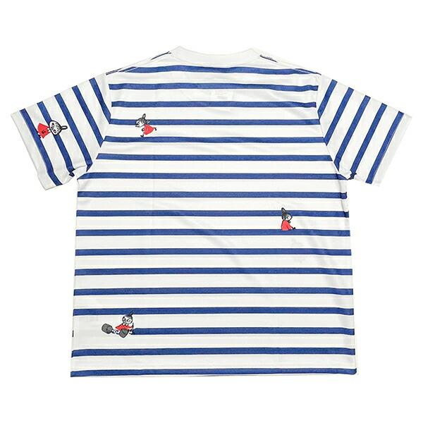 ムーミン リトルミイ ドライメッシュTシャツ（ホワイト×ネイビー) アパレル MOOMIN 商品画像3：キャラグッズPERFECT WORLD TOKYO
