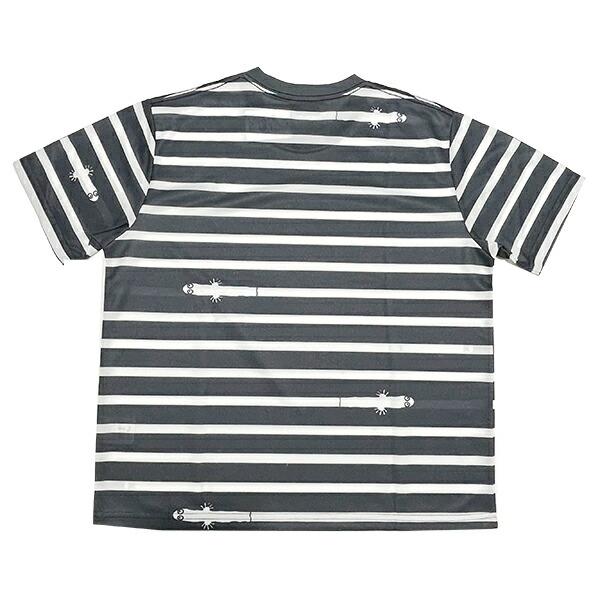 ムーミン ニョロニョロ ドライメッシュTシャツ（ブラック×ホワイト) アパレル MOOMIN 商品画像3：キャラグッズPERFECT WORLD TOKYO