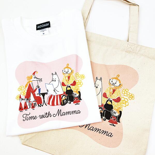 ムーミン Mamma Tシャツ(M) ホワイト アパレル MOOMIN 商品画像4：キャラグッズPERFECT WORLD TOKYO