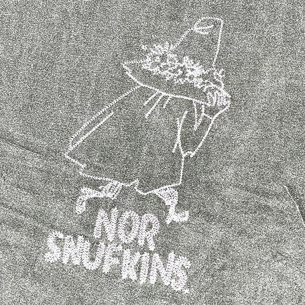 ムーミン スナフキン ピグメント刺繍Tシャツ(L) ブラック アパレル MOOMIN 商品画像2：キャラグッズPERFECT WORLD TOKYO