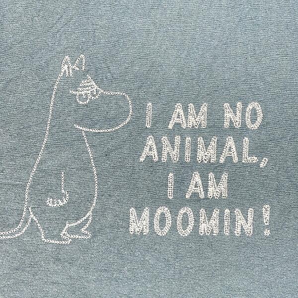 ムーミン 後染めフラットトートバッグ(サックス) MOOMIN 商品画像2：キャラグッズPERFECT WORLD TOKYO