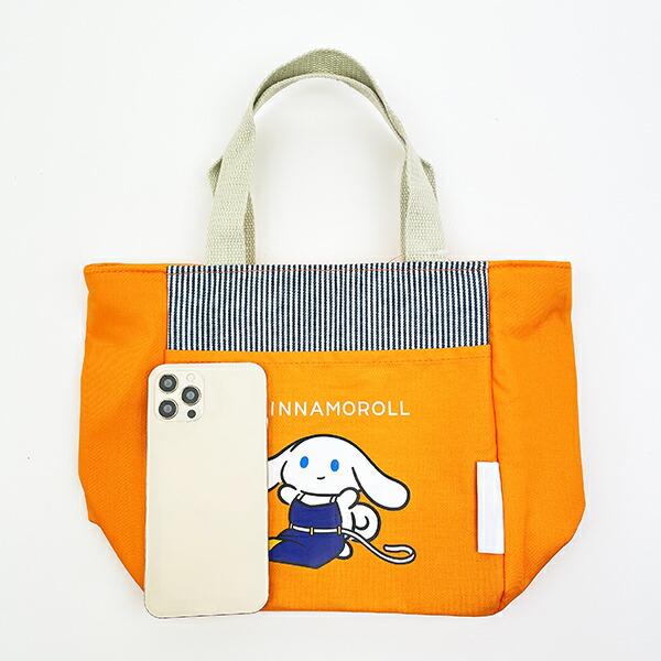 サンリオ アイシナモロール 保冷ランチトートバッグ (オレンジ) キッチン シナモン Sanrio 商品画像6：キャラグッズPERFECT WORLD TOKYO