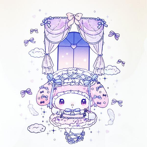 サンリオ マイメロディ&キキララ 50th×DOLLY MIX A4クリアファイル2枚セット 文具 Sanrio 日本製 商品画像4：キャラグッズPERFECT WORLD TOKYO