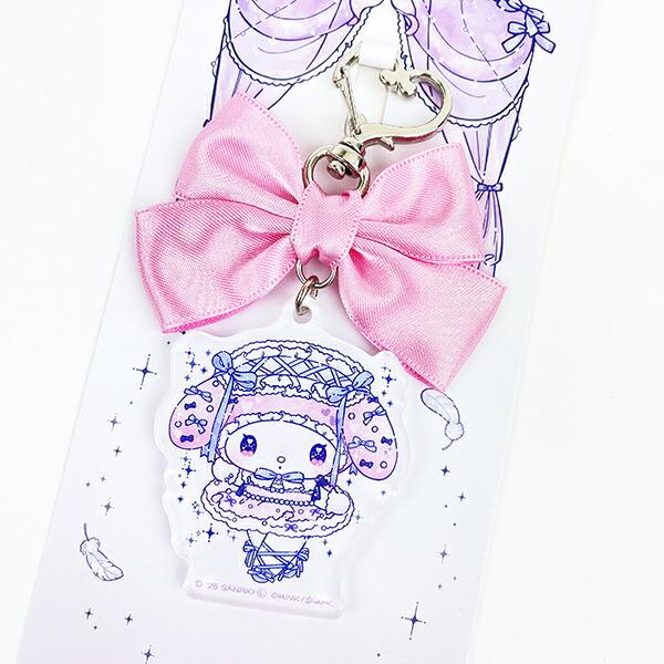 サンリオ マイメロディ 50th×DOLLY MIX リボンアクリルキーホルダー Sanrio 日本製 商品画像2：キャラグッズPERFECT WORLD TOKYO