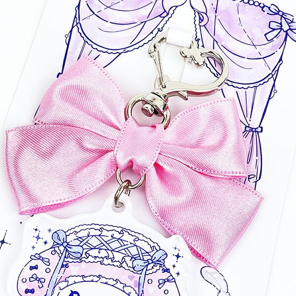 サンリオ マイメロディ 50th×DOLLY MIX リボンアクリルキーホルダー Sanrio 日本製 商品画像4：キャラグッズPERFECT WORLD TOKYO