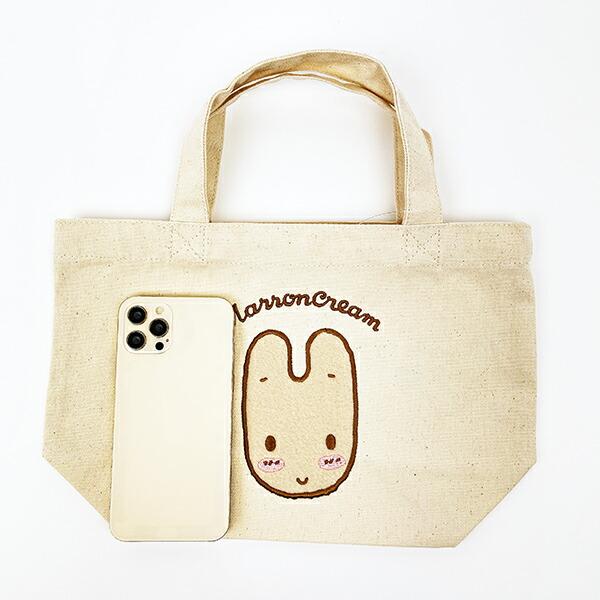 サンリオ マロンクリーム アップリケランチトート  (ナチュラル) Sanrio 商品画像5：キャラグッズPERFECT WORLD TOKYO