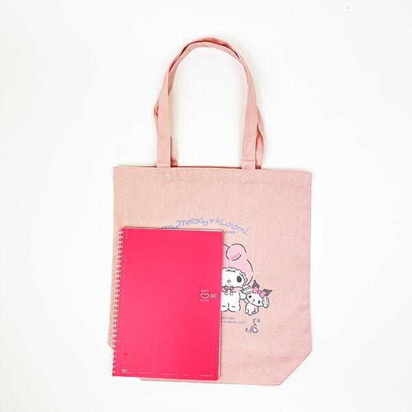 サンリオ マイメロディ50th ＆クロミ20th エンジェルトートバッグ ピンク Sanrio 商品画像3：キャラグッズPERFECT WORLD TOKYO