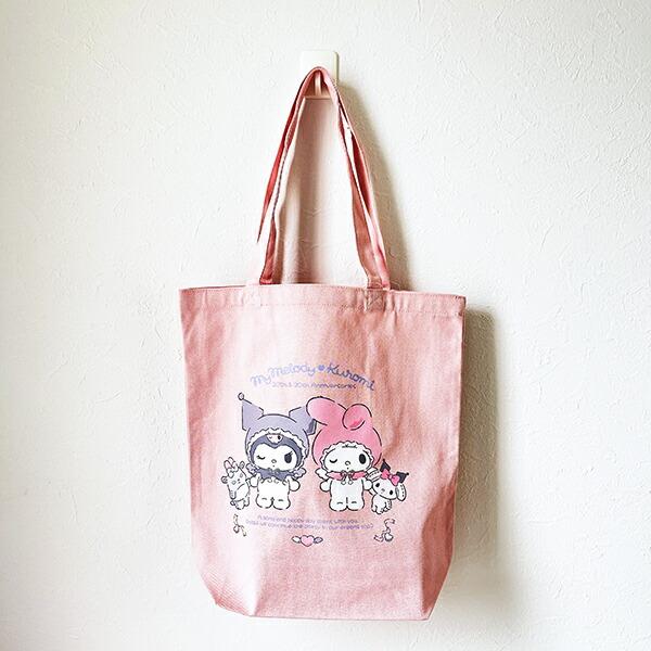 サンリオ マイメロディ50th ＆クロミ20th エンジェルトートバッグ ピンク Sanrio 商品画像6：キャラグッズPERFECT WORLD TOKYO