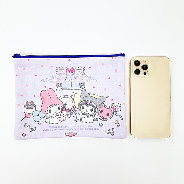 サンリオ マイメロディ50th&クロミ20th アニバーサリー エンジェルフラットポーチ 日本製 Sanrio 商品画像3：キャラグッズPERFECT WORLD TOKYO