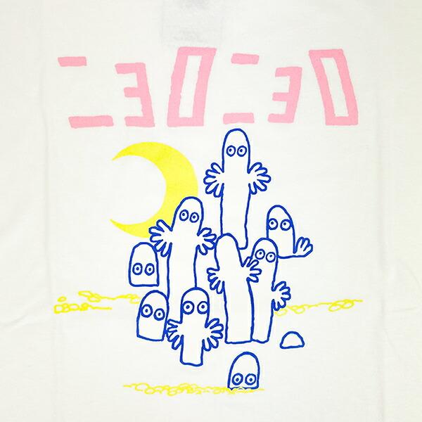 ムーミン ニョロニョロ Tシャツ(M) ホワイト アパレル MOOMIN 商品画像2：キャラグッズPERFECT WORLD TOKYO