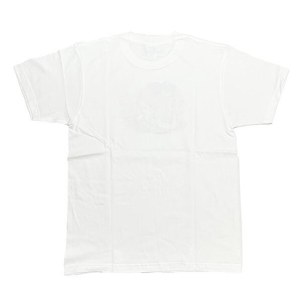 水森亜土 ネコ＆ガール 半袖Tシャツ(M) ホワイト アパレル 商品画像3：キャラグッズPERFECT WORLD TOKYO