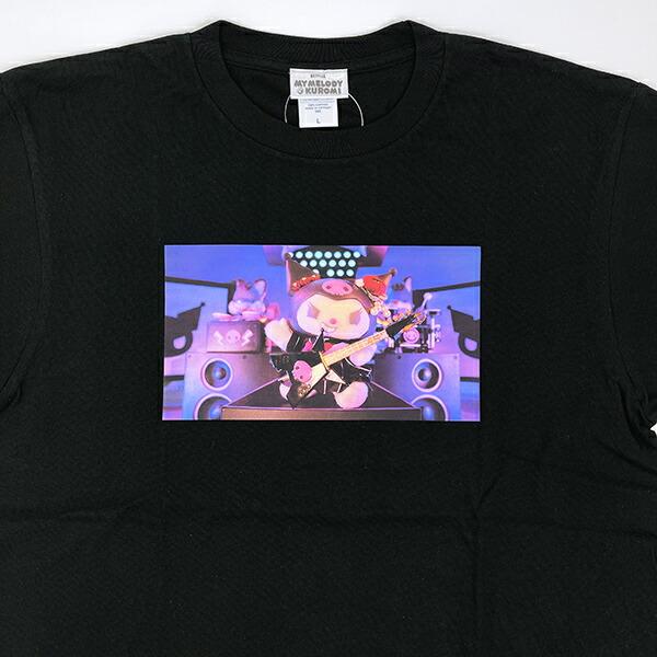 サンリオ クロミ 半袖Tシャツ(L) ブラック アパレル Netflix Sanrio 商品画像2：キャラグッズPERFECT WORLD TOKYO