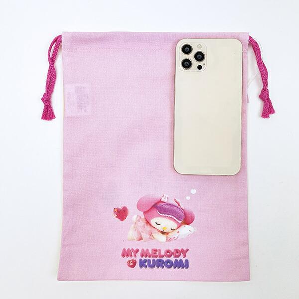 サンリオ マイメロディ 巾着 日本製 Netflix Sanrio 商品画像3：キャラグッズPERFECT WORLD TOKYO