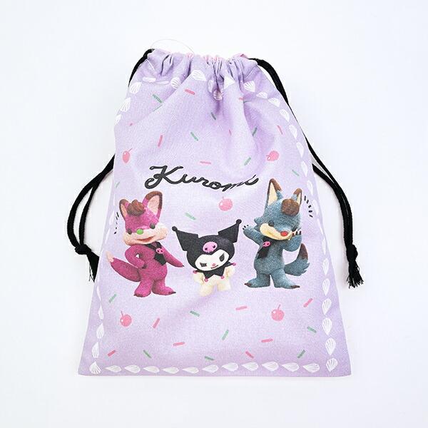 サンリオ クロミ 巾着 日本製 Netflix Sanrio 商品画像4：キャラグッズPERFECT WORLD TOKYO
