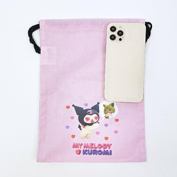 サンリオ クロミ 巾着 日本製 Netflix Sanrio 商品画像5：キャラグッズPERFECT WORLD TOKYO