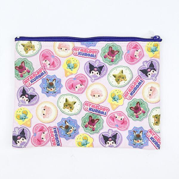 サンリオ マイメロディ＆クロミ キルティングポーチ 日本製 Netflix Sanrio 商品画像3：キャラグッズPERFECT WORLD TOKYO