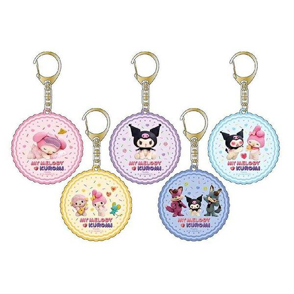 サンリオ マイメロディ＆クロミ トレーディングアクリルキーホルダー 全5種 ･･･