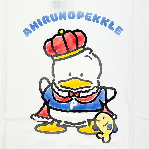 サンリオ あひるのペックル 35th 半袖Tシャツ(L) ホワイト アパレル Sanrio 商品画像2：キャラグッズPERFECT WORLD TOKYO