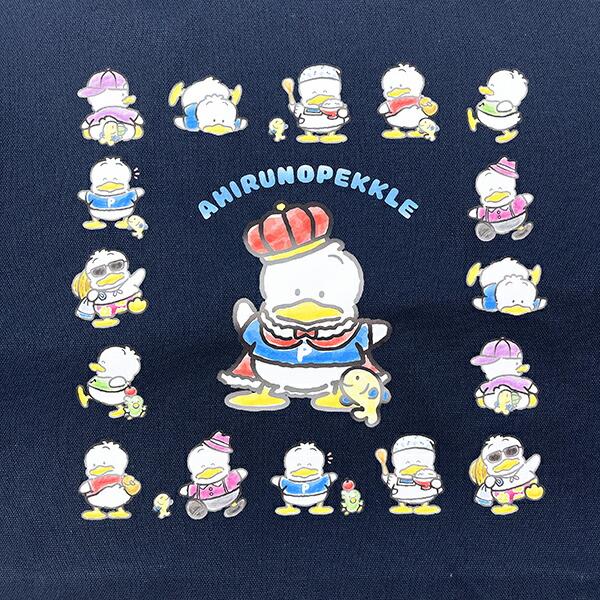 サンリオ あひるのペックル 35th トートバッグ ブラック Sanrio 商品画像2：キャラグッズPERFECT WORLD TOKYO