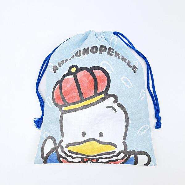 サンリオ あひるのペックル 35th 巾着 日本製 Sanrio 商品画像4：キャラグッズPERFECT WORLD TOKYO