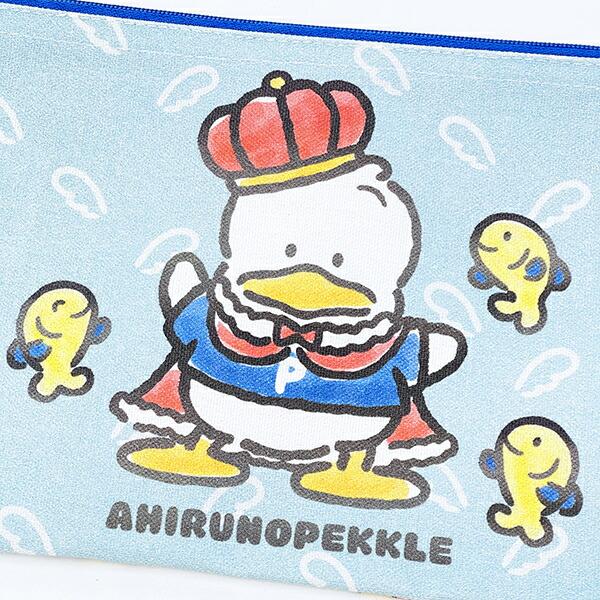 サンリオ あひるのペックル 35th フラットポーチ 日本製 Sanrio 商品画像2：キャラグッズPERFECT WORLD TOKYO