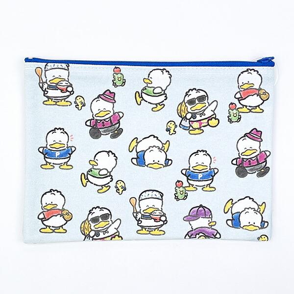 サンリオ あひるのペックル 35th フラットポーチ 日本製 Sanrio 商品画像3：キャラグッズPERFECT WORLD TOKYO