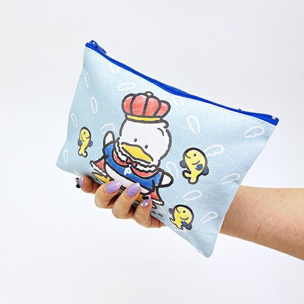 サンリオ あひるのペックル 35th フラットポーチ 日本製 Sanrio 商品画像5：キャラグッズPERFECT WORLD TOKYO
