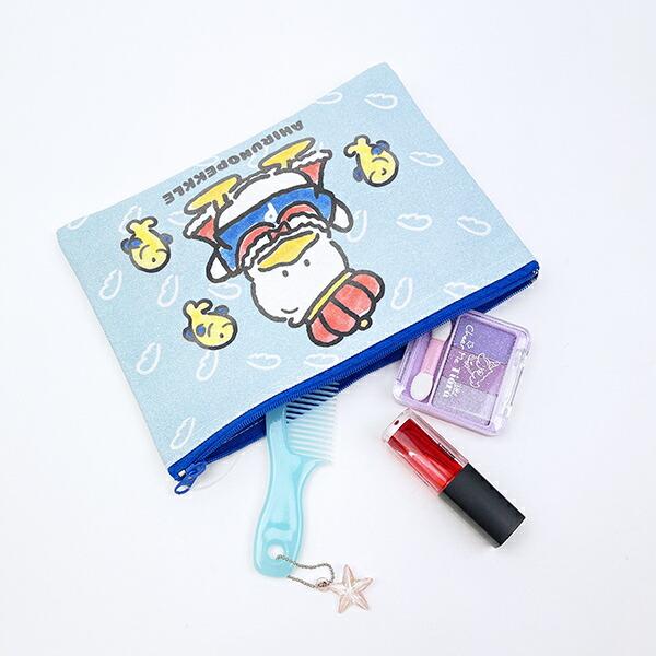 サンリオ あひるのペックル 35th フラットポーチ 日本製 Sanrio 商品画像6：キャラグッズPERFECT WORLD TOKYO