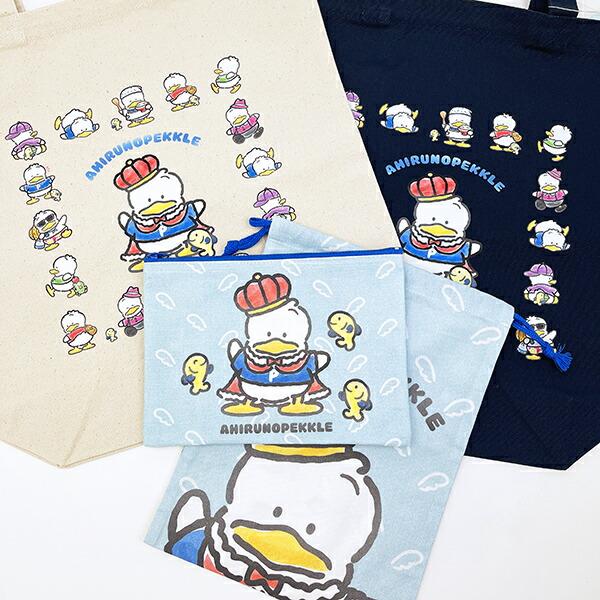 サンリオ あひるのペックル 35th フラットポーチ 日本製 Sanrio 商品画像8：キャラグッズPERFECT WORLD TOKYO